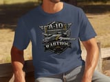 A-10 Warthog T-Shirt, US Air Force Thunderbolt II Military Aviation Tee, Pilot Veteran Gift, Distressed Warplane Graphic Shirt thumbnail 4