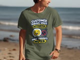 Customer Service Voice Activated Tee thumbnail 7