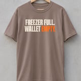 Freezer Full Wallet Empty Tee thumbnail 1