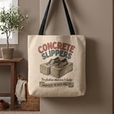 Concrete Slippers Tote Bag thumbnail 1