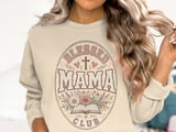 Blessed Mama Club Design File, Christian Mom Faith Art, Floral Mama Bible Scripture Other, Mother's Day Gift thumbnail 17