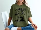 Sassy Size Matters Coffee Lover T-Shirt thumbnail 2