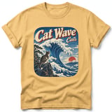 Cat Wave ~ Comfort Colors Premium Tee thumbnail 7