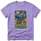 Gogh New Year ~ Comfort Colors Premium Tee thumbnail 6