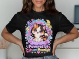Powered by Cats and Moonlight Tee or Sweatshirt thumbnail 1