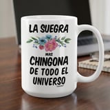 La Suegra Más Chingona Mug – Mother-in-Law Gift in Spanish thumbnail 1