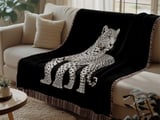 Vintage Leopard Blanket thumbnail 2