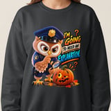 Halloween Officer Hoot the Owl Sweatshirt thumbnail 16