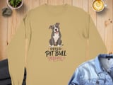 Proud Pit Bull Mom Long Sleeve Tee thumbnail 14