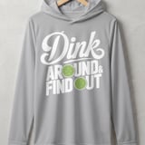Pickleball Sport-Tek Performance Hood, Dink Around & Find Out, Lightweight Hoodie thumbnail 6