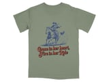 Grace In Her Heart Fire In Her Ride Tee thumbnail 5