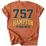 757 Hampton VA Tee thumbnail 2