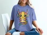 Taurus Axolotl Zodiac Graphic Tee thumbnail 3