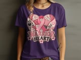 Faux Patchwork Warrior Heart Tee thumbnail 16