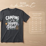 Happy Place Camping T-Shirt thumbnail 2