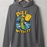Pickleball Sport-Tek Performance Hood, Dill With It, Lightweight Hoodie thumbnail 5