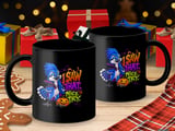 I Saw That Halloween Blue Jay Mug thumbnail 3