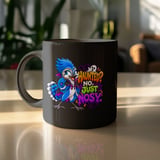 Haunted No Just Nosy Blue Jay Mug thumbnail 10