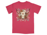 Artisan Floral Skull T-Shirt thumbnail 3