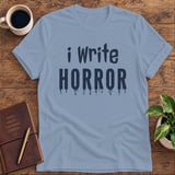 I Write Horror Softstyle Tee thumbnail 1