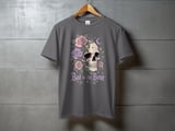 Bad to the Bone Floral Skull Tee or Sweatshirt thumbnail 9