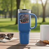 Grand Wagoneer Tumbler, Waggy Car Tumbler, American Flag Design, Vintage Car Gift, Cars at Petralla Shop thumbnail 7