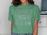 Communication is Connection Speech Therapy Tee thumbnail 8