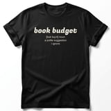 Book Budget Definition Tee thumbnail 7