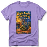Gogh Away, Introverting ~ Comfort Colors Premium Tee thumbnail 6