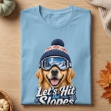 Let's Hit The Slopes Dog Tee thumbnail 9