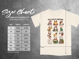 12 Cats of Christmas Breeds Illustrated Xmas Graphic Print Standard T-Shirts for Cat Lovers thumbnail 14