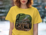 Grand Wagoneer T-Shirt, Beaver Friends T-Shirt, Forest Car T-Shirt, Funny Animal T-Shirt, Outdoor Adventure T-Shirt thumbnail 1
