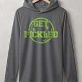 Pickleball Sport-Tek Performance Hood, Get Pickled, Lightweight Hoodie Moisture-Wicking Court Layer thumbnail 5