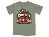 Cowboy Christmas Ho Ho Howdy Tee thumbnail 5