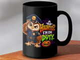 Haunted I'm On Duty Police Owl Mug thumbnail 14