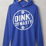 Pickleball Sport-Tek Performance Hood, Dink Dynasty, Lightweight Hoodie thumbnail 4