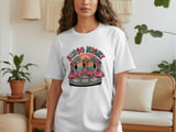 Retro Flamingo Bingo Night Graphic T-Shirt thumbnail 6