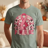 Pink Is Powerful Faux Patchwork Tee thumbnail 17