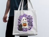 Not Spooky Enough Ghost Tote Bag thumbnail 10