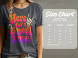 Here for a Ghoul Time Tee or Sweatshirt thumbnail 13