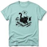 Bookish Black Cat Tee thumbnail 23