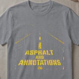 Asphalt And Annotations Tee thumbnail 5