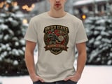 United States Marine Corps T-Shirt | USMC Veteran Emblem Tee | Patriotic Military Gift for Him | Semper Fidelis Apparel thumbnail 2
