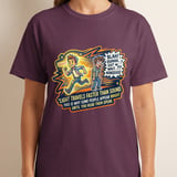 Light Travels Faster Than Sound Funny T-Shirt | Witty Sarcastic Quote Tee | Bright People Meme Humor Graphic Shirt thumbnail 8