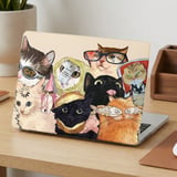 Funny Meme Cats MacBook Case thumbnail 2