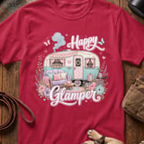 Happy Glamper Vintage Camper Tee thumbnail 4