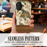 Ornate Peacock Digital Art thumbnail 2