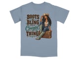 Boots and Bling Cowgirl Thing Tee thumbnail 6