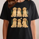 Golden Retriever Puppies Tee thumbnail 9
