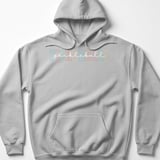 Pickleball Gildan Fleece Hoodie, Retro Pastel Varsity Pickleball Script Graphic, Cozy Court Pullover thumbnail 2